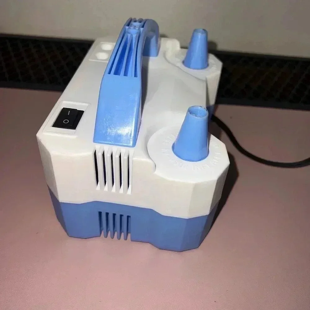 110V 220V 600W Doble Hole Balloon Inflator Home Use Portable Mini Inflator Works